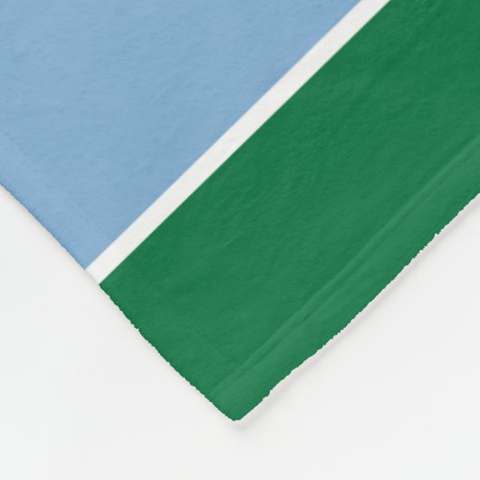 Flagge von Derbyshire Fleece Blanket (Ecke)