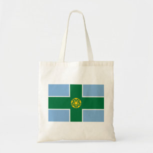 Flagge von Derbyshire (Landkreis von England, UK) Tragetasche