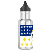 Flagge von Detroit, Wasserflasche von Michigan (Links)