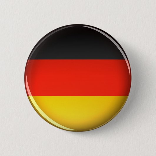 Flagge von Deutschland - Knopf Button (Vorderseite)