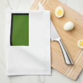 Flagge von Devon Küchentuch (Viertel Falte)