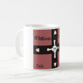 Flagge von Doliente De Hidalgo Kaffeetasse (Vorderseite Links)