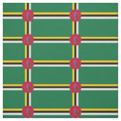 Flagge von Dominica Stoff (Muster)