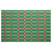 Flagge von Dominica Stoff (Fat Quarter (45,7 x 55,9 cm))