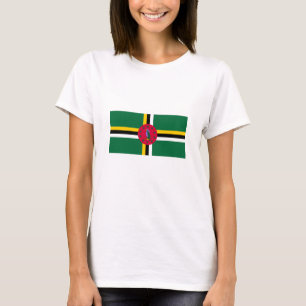Flagge von Dominica T-Shirt