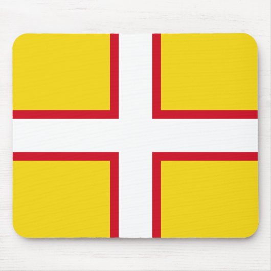 Flagge von Dorset Mauspad (Vorne)
