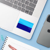 Flagge von Durán, Ecuador Aufkleber (Laptop mit iPhone)