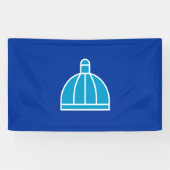 Flagge von Durban (Südafrika) Banner (Horizontal)