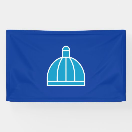 Flagge von Durban (Südafrika) Banner (Horizontal)