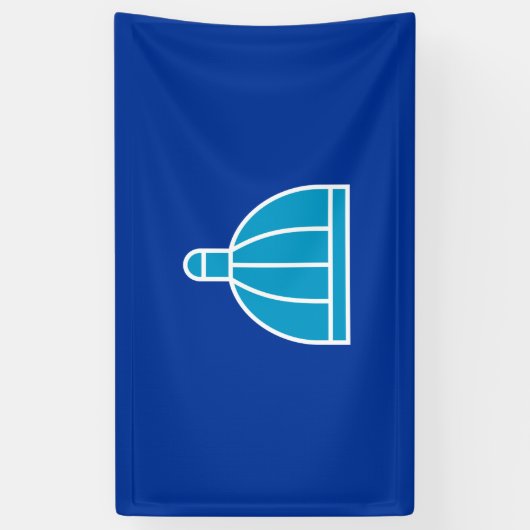 Flagge von Durban (Südafrika) Banner (Vertikal)