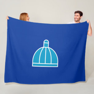 Flagge von Durban (Südafrika) Fleecedecke