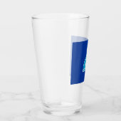 Flagge von Durban (Südafrika) Glas (Rechts)