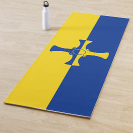 Flagge von Durham (englischer Landkreis) Yogamatte