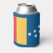 Flagge von Durham, North Carolina Dosenkühler (Kanne Rückseite)