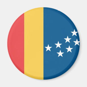 Flagge von Durham, North Carolina Magnet