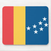 Flagge von Durham, North Carolina Mousepad (Vorne)