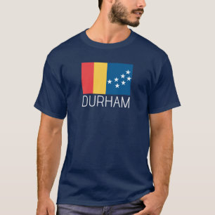 Flagge von Durham, North Carolina T-Shirt