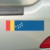 Flagge von Durham (North Carolina, USA) Autoaufkleber (Auf Auto)
