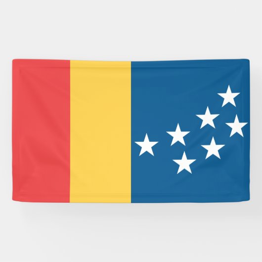 Flagge von Durham (North Carolina, USA) Banner (Horizontal)
