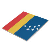 Flagge von Durham (North Carolina, USA) Fliese (Seite)