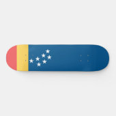 Flagge von Durham (North Carolina, USA) Skateboard (Horizontal)