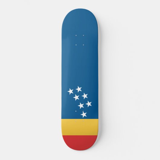 Flagge von Durham (North Carolina, USA) Skateboard (Vorderseite)