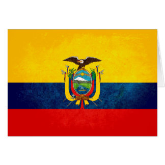 Flagge von Ecuador
