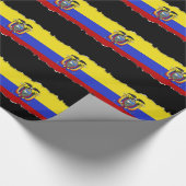 Flagge von Ecuador Geschenkpapier (Ecke)