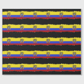 Flagge von Ecuador Geschenkpapier (Flach)