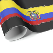 Flagge von Ecuador Geschenkpapier (Rolleneckpunkt)