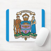 Flagge von Edmonton (Alberta, Kanada) Mousepad (Mit Mouse)