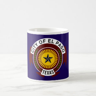 Flagge von El Paso Kaffeetasse