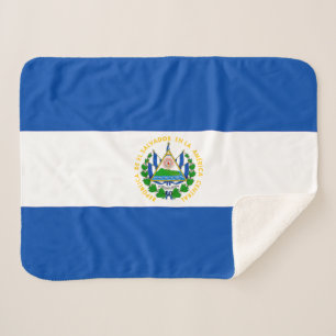 Flagge von El Salvador Sherpadecke