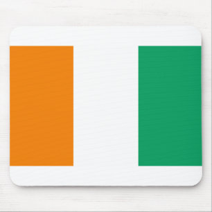 Flagge von Elfenbeinküste Mousepad