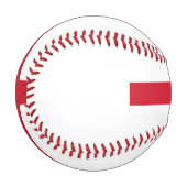 Flagge von England Baseball (Vorderseite Links)