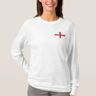 Flagge von England Frauen-Shirt T-Shirt