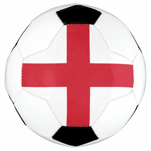 Flagge von England Fußball-Ball Fußball (Vorderseite)