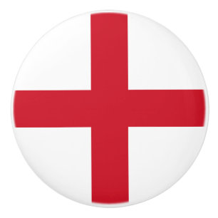 Flagge von England Keramik Knob Keramikknauf