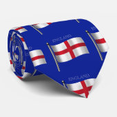 Flagge von England Krawatte (Gerollt)