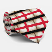 Flagge von England-Schmutz Krawatte (Gerollt)