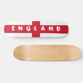 Flagge von England Skateboard (Horizontal)