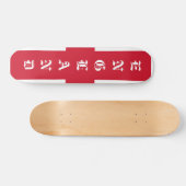 Flagge von England Skateboard (Horizontal)