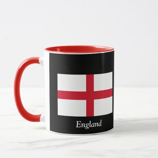 Flagge von England Tasse (Links)