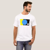 Flagge von Erde T-Shirt (Vorne ganz)
