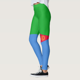 Flagge von Eritrea-Leggings Leggings