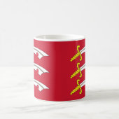 Flagge von Essex Kaffeetasse (Mittel)