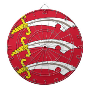 Flagge von Essex (Landkreis des Vereinigten Königr Dartscheibe