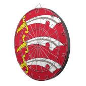 Flagge von Essex (Landkreis des Vereinigten Königr Dartscheibe (Vorderseite rechts)