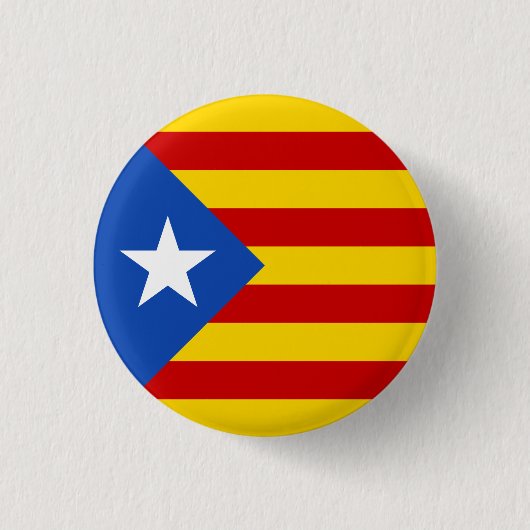 Flagge von Estelada Button (Vorderseite)