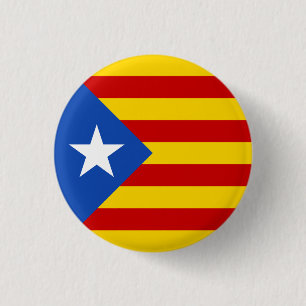 Flagge von Estelada Button